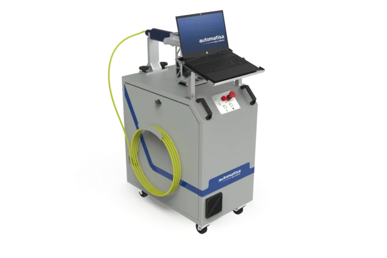 Equipamento da linha gravação a laser